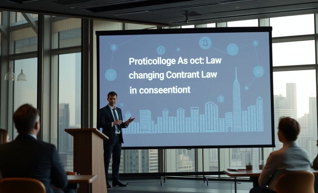 How Blockchain is Changing Contract Law and Management