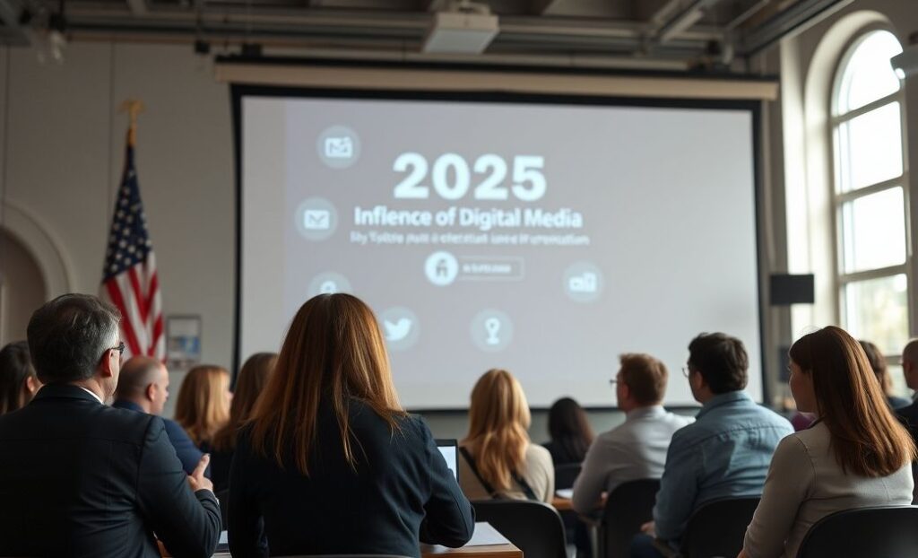 Influence of Digital Media on 2025 U.S. Elections and Voter Participation